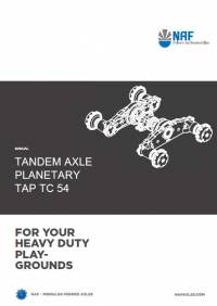 repair manual Tigercat NAF Tandem Axle Planetary TAP TC 54 Manual PDF