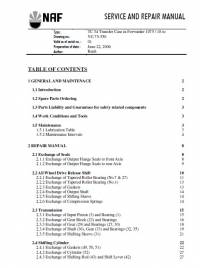 repair manual Tigercat NAF Transmission TC34 - BK070 Service Repair Manual PDF