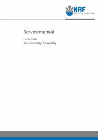 repair manual Tigercat NAF Planetary Face Seal Service Manual PDF