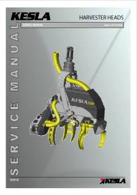 repair manual Tigercat Kesla 20 SH Harvester Head Service Manual PDF