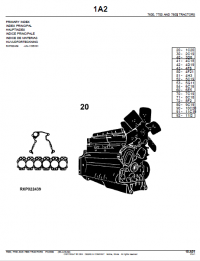 spare parts catalog John Deere 7600, 7700, 7800 Tractors Parts Catalog PDF