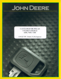 spare parts catalog John Deere Harvester 6200, 7100 e 7200 Parts Catalog PDF