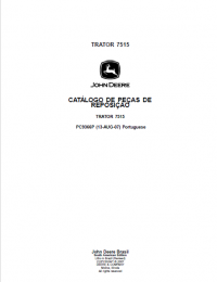 spare parts catalog John Deere Tractor 7515 Parts Catalog for Replacement PDF
