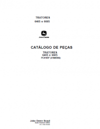 spare parts catalog John Deere Tractors 6405 E 6605 Parts Catalog PDF