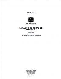 spare parts catalog John Deere Tractors 5603 Parts Catalog for Replacement PDF