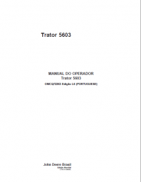repair manual John Deere Tractors 5403 Operators Manual PDF