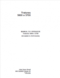 repair manual John Deere Tractors 5600 e 5700 Operators Manual PDF