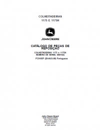 spare parts catalog John Deere Combines 1175 and 1175H Parts Catalog for Replacement PDF