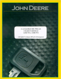 spare parts catalog John Deere Combines 1450CWS e 1550CWS Parts Catalog PDF