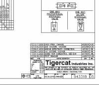 repair manual Tigercat Harvester 1165 Electrical & Hydraulic Schematics PDF