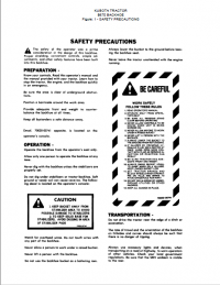 spare parts catalog Kubota B670 Backhoe Parts Manual PDF