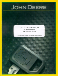 spare parts catalog John Deere 907, 909, 911 E and 913 Planters Parts Catalog in Portuguese PDF