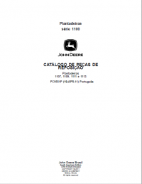 spare parts catalog John Deere Planters 1100 series Parts Catalog for Replacement PDF