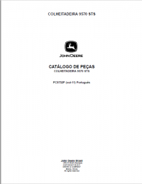 spare parts catalog John Deere Harvester 9570 STS Parts Catalog PDF