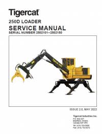 repair manual Tigercat Loader 250D Service Manual PDF