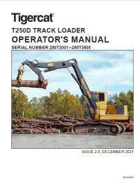 repair manual Tigercat Track Loader T250D Operator’s Manual PDF