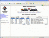 repair manual International Truck ISIS International Service Information Solution