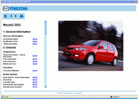 repair manual Mazda 2 TIS