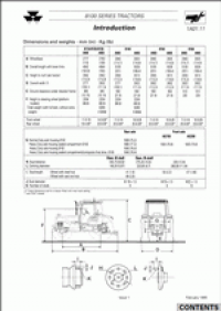 repair manual Massey Ferguson Tractors 8100