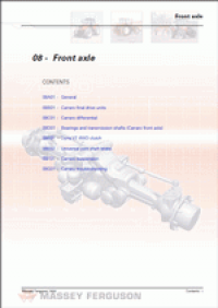 repair manual Massey Ferguson Tractors 7400