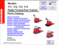 spare parts catalog Raymond forklift