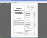 repair manual Ssang Yong REXTON