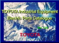 spare parts catalog Toyota Industrial Equipment v1.65