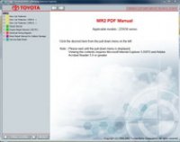 repair manual Toyota MR2 ZZW30 Repair Service