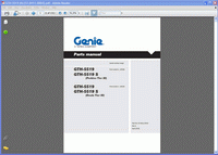 spare parts catalog Terex Lifts Parts Manuals