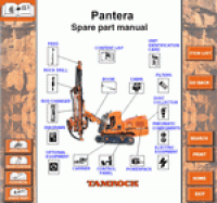 repair manual Tamrock Pantera 1500 Parts and Service Manual