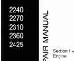 repair manual Buhler Versatile Service Manual 2240-2425
