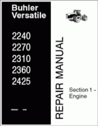 repair manual Buhler Versatile Service Manual 2240-2425