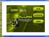 spare parts catalog Clark ForkLift 2006