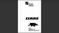 repair manual Claas Quadrant 1200 - 1200 Roto Cut