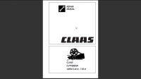 repair manual Claas Cutterbar Vario 5.40 m - 7.50 m