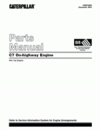spare parts catalog caterpillar C7 On-highway Engine