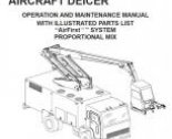 repair manual FMC LMD-2000 Aircraft Deicer