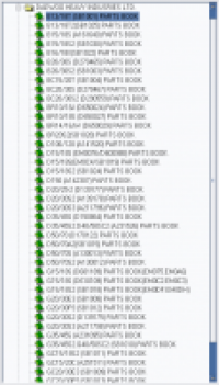 spare parts catalog Daewoo Doosan Infracore Linkone 2010 Full Complete