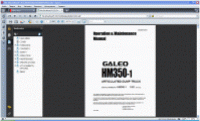 repair manual Komatsu HM350-1 with 6D140E-3 Series Engine