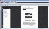 repair manual Komatsu HD325-6 with 6D140E-3 Series Engine