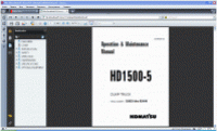 repair manual Komatsu HD1500-5 with QSK-45 Series Engine