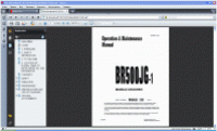 repair manual Komatsu BR500JG-1 with 6D125E-2 Series Engine