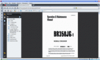 repair manual Komatsu BR350JG-1 with 6D102E-1 Series Engine
