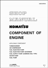repair manual Komatsu Components of Engine PDF Shop Manuals