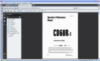 repair manual Komatsu CD60R-1 with 6D102E-1 Series Engine