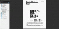 repair manual Komatsu D21P-7A with 4D94E-1 Series Engine