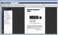 repair manual Komatsu WD600-1H with 6D170E-2 Series Engine