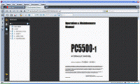 repair manual Komatsu PC5500-1 with 12V159 Series Engine