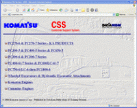 repair manual Komatsu CSS Service Hydraulic Excavators PC-270 to PC1800