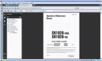 repair manual Komatsu SK1020-5N with 4D98E-2 Series Engine